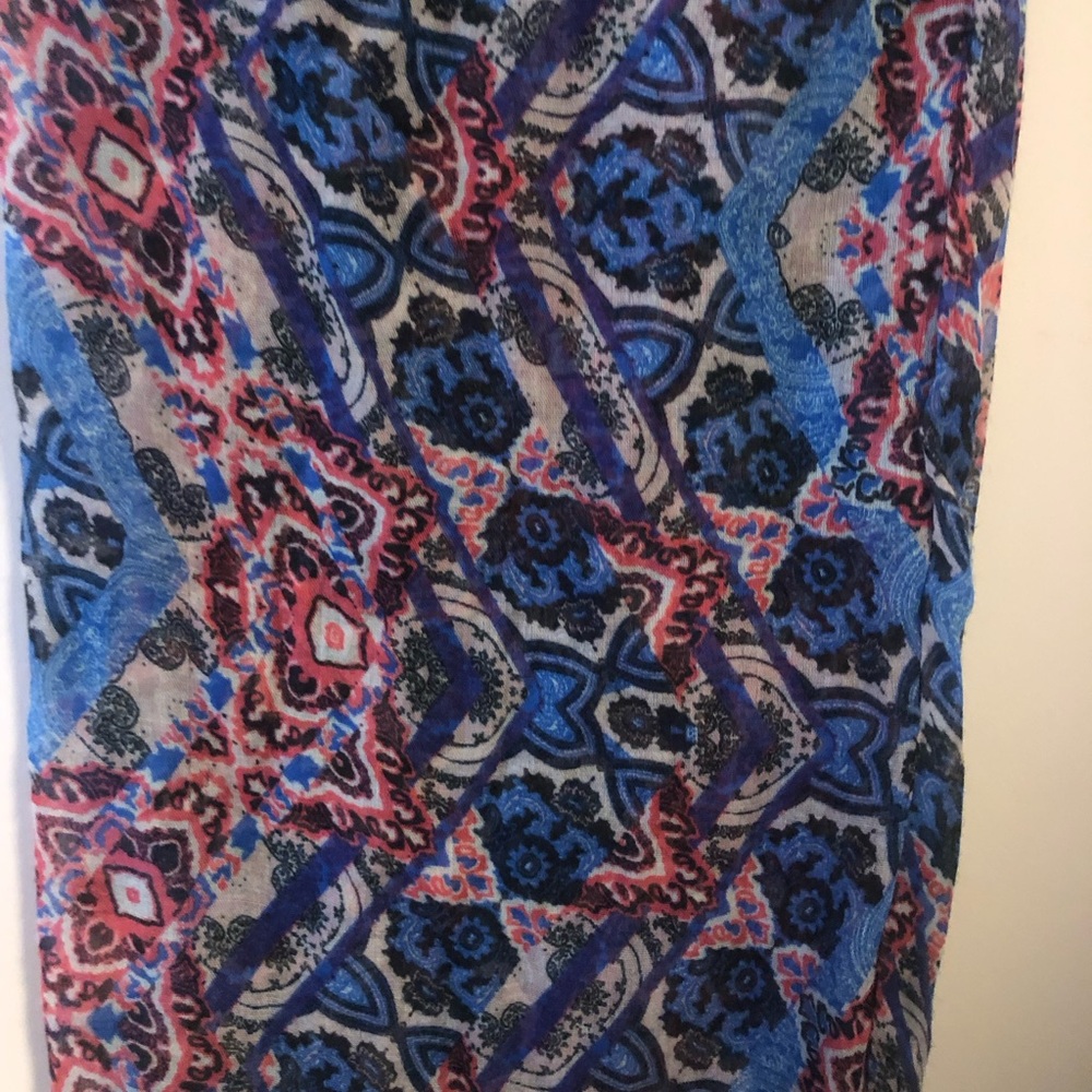 Self Esteem Multicolor Patterned Scarf